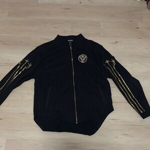Jagermeister Black Jacket with Gold Accents